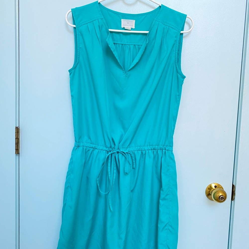 Blue dress